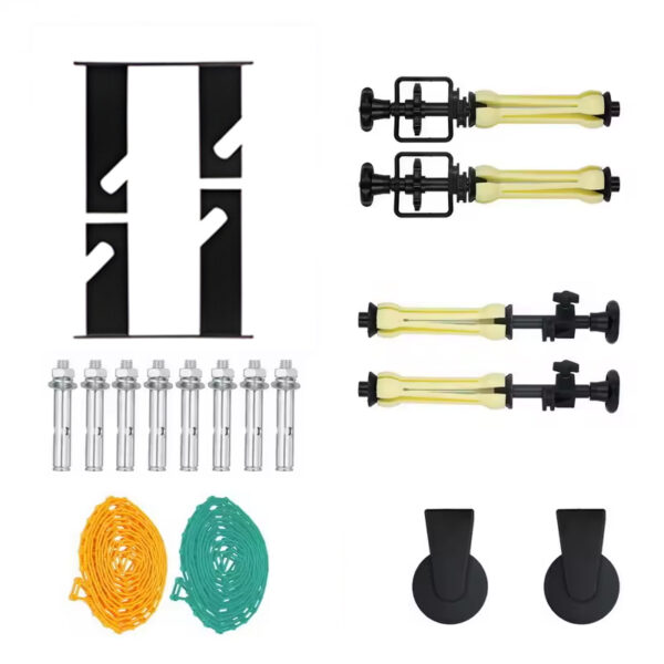 KAZHI Wholesale 1/2/3/4/6 Axis Rolls Wall Mount Manual Background Support System Lifting Photography Studio Background Roller