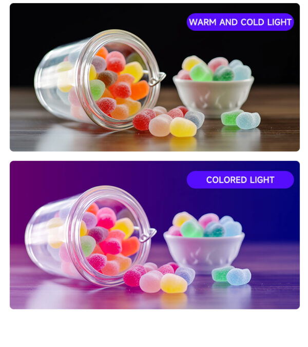 KAZHI LR135 Adjustable Pocket Clip Pen Light Handheld Live Fill LED for Photography & Mobile Video Recording