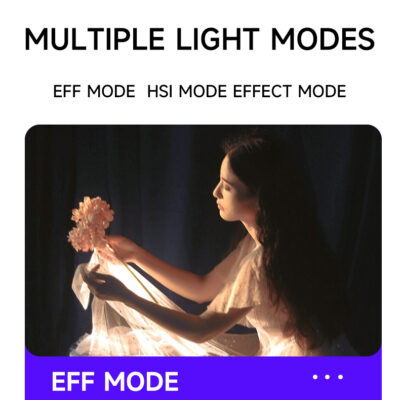 KAZHI LR135 Adjustable Pocket Clip Pen Light Handheld Live Fill LED for Photography & Mobile Video Recording