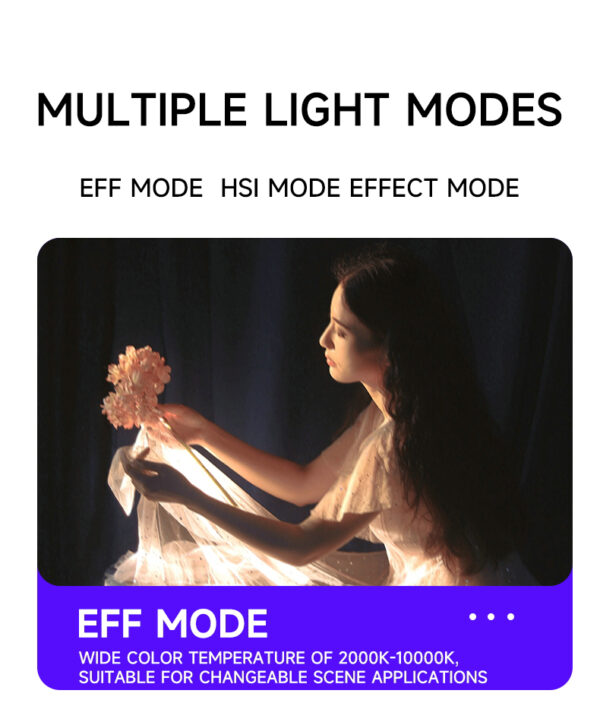 KAZHI LR135 Adjustable Pocket Clip Pen Light Handheld Live Fill LED for Photography & Mobile Video Recording