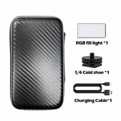 KAZHI LR135 Adjustable Pocket Clip Pen Light Handheld Live Fill LED for Photography & Mobile Video Recording