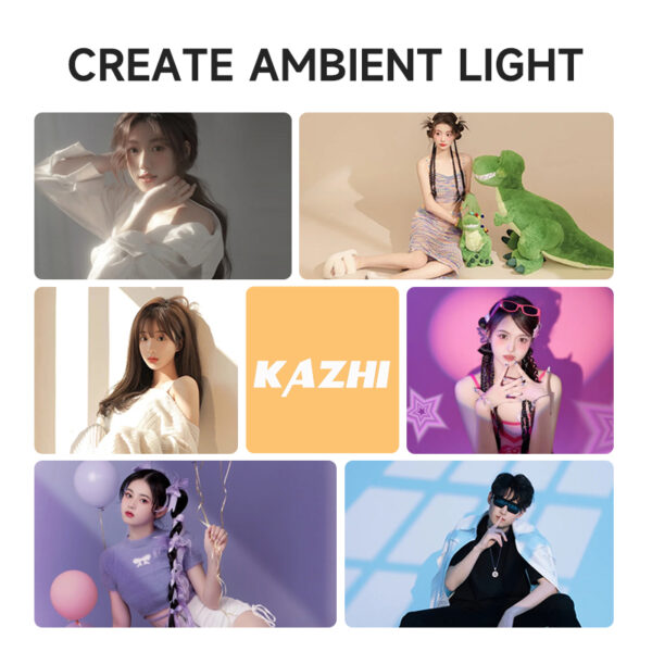 KAZHI Bowens Mount Optical Snoot Photography Kit 40mm F/4L USM Adjustable Color Portable Optical Snoot II Ultra Wide Angle Studio