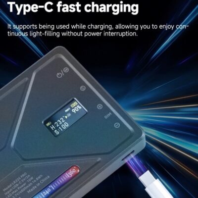 KAZHI Controlled RGB Pocket Fill Light Wireless Full Color Photography Light Warm & Cool Tone Dimmable LED Lamp for Mobile Phones