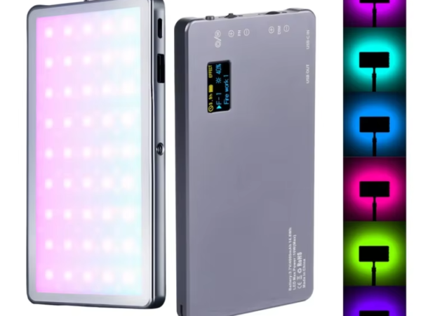 55 KAZHI LR135 Adjustable Pocket Clip Pen Light Handheld Live Fill LED for Photography & Mobile Video Recording