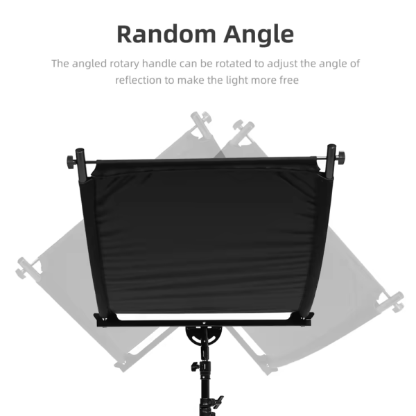 5_He06301dd2bf2487e8d13582a399ba609s KAZHI U-shaped 180x60cm or 100x50cm Curved Reflector with Support Silver Black White Gold Photography Reflector Diffuse