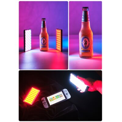 KAZHI LR135 Adjustable Pocket Clip Pen Light Handheld Live Fill LED for Photography & Mobile Video Recording