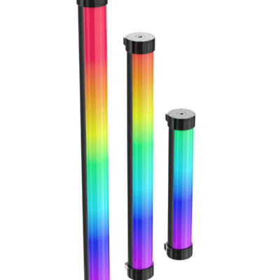 Kazhi Full Color 21/34/42cm Pixel RGB LED Tube Light 2500K-9900K Battery-Powered Aluminum Alloy Photography Video Light Wand