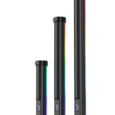 Kazhi Full Color 21/34/42cm Pixel RGB LED Tube Light 2500K-9900K Battery-Powered Aluminum Alloy Photography Video Light Wand