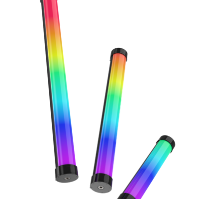 Kazhi Full Color 21/34/42cm Pixel RGB LED Tube Light 2500K-9900K Battery-Powered Aluminum Alloy Photography Video Light Wand